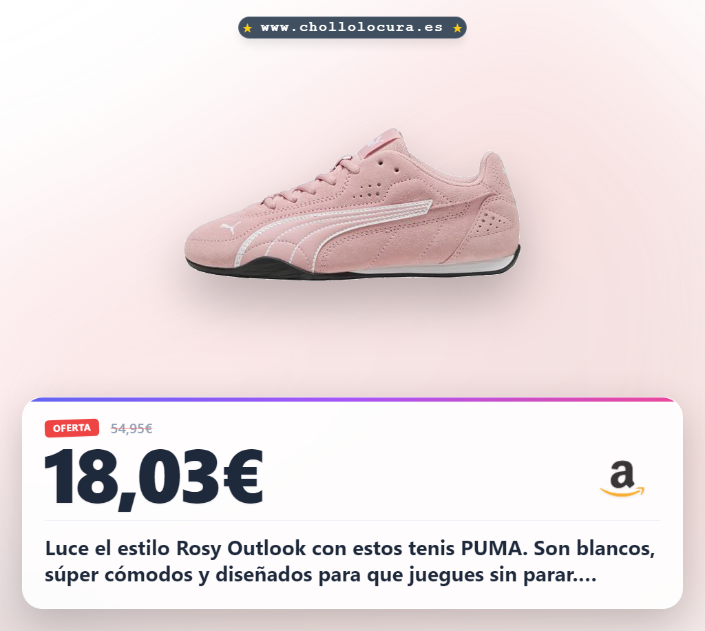 Encuentra los tenis PUMA Catch SD JR Rosy Outlook en oferta. Estilo deportivo blanco talla 36