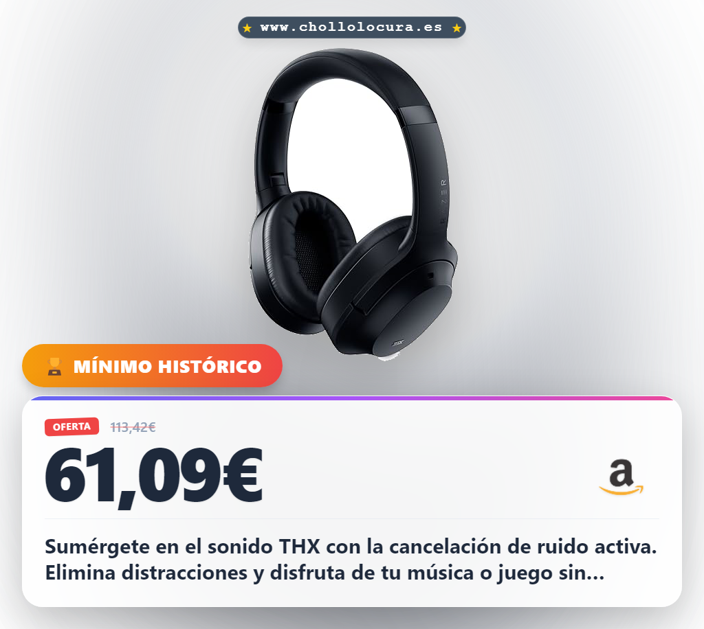 Sumérgete en el sonido THX con la cancelación de ruido activa. Elimina distracciones y disfruta de tu música o juego sin interrupciones. Suavidad total y comodidad para largas sesiones. La batería te acompaña durante 25 horas.