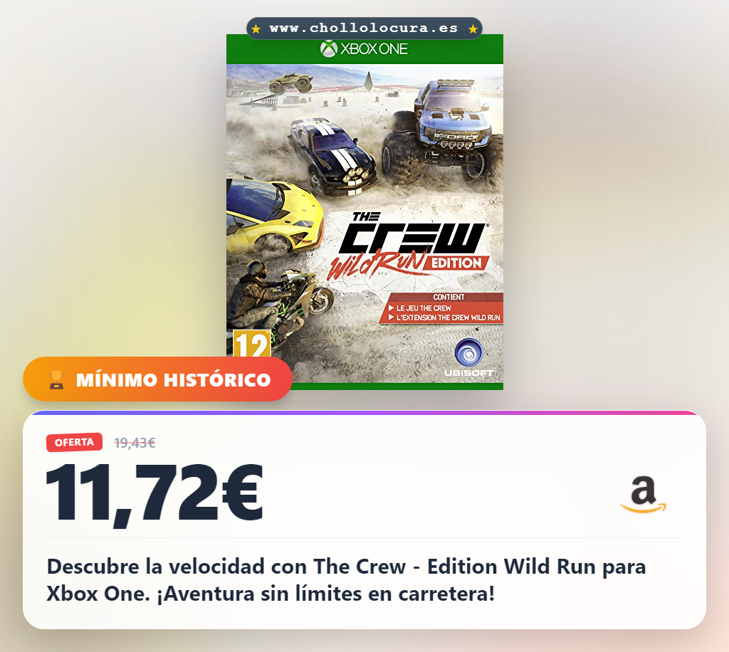 The Crew - Edition Wild Run [Importación Francesa] para Xbox One