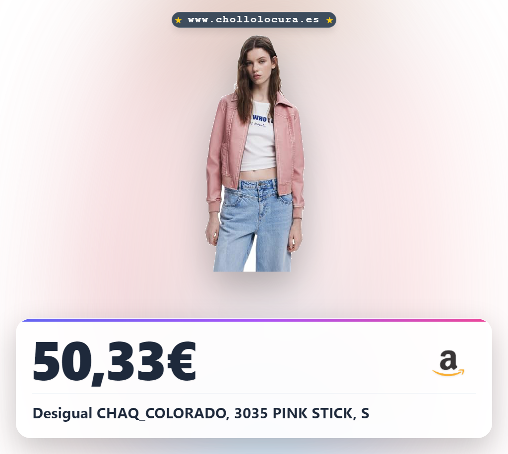 Desigual CHAQ_COLORADO, 3035 PINK STICK, S