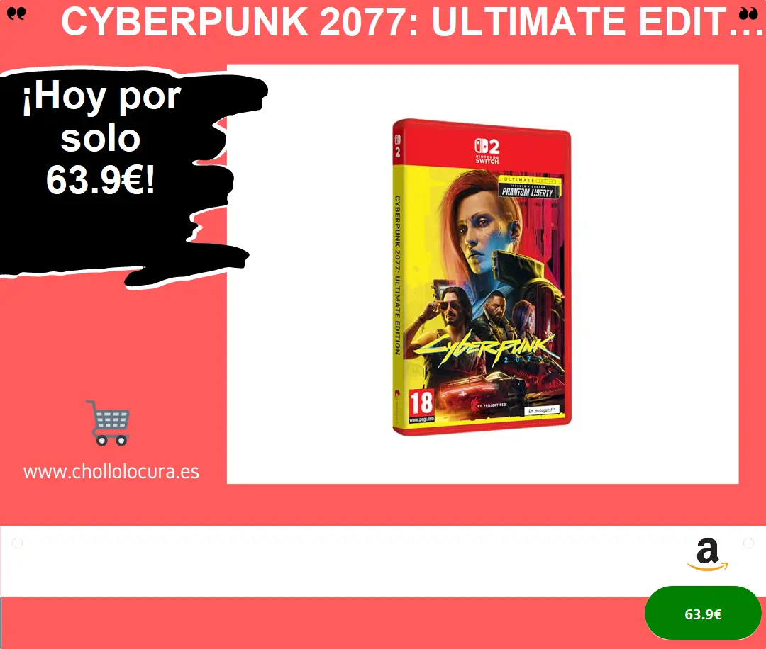 ¡Descubre todos los extremos de Night City en Cyberpunk 2077: Ultimate Edition para Nintendo Switch!