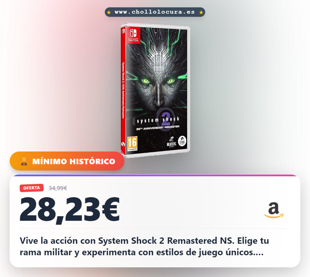 Aprovecha System Shock 2 Remastered NS para Nintendo Switch: Multijugador cooperativo multiplataforma