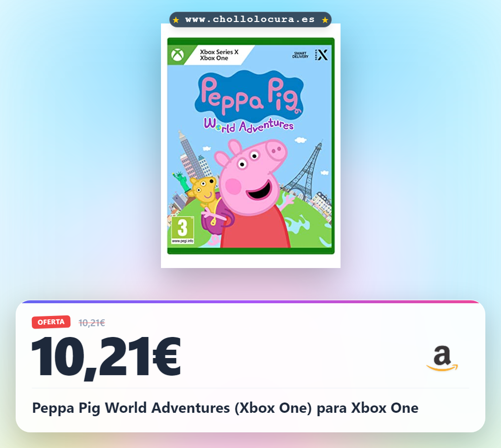 Peppa Pig World Adventures (Xbox One) para Xbox One