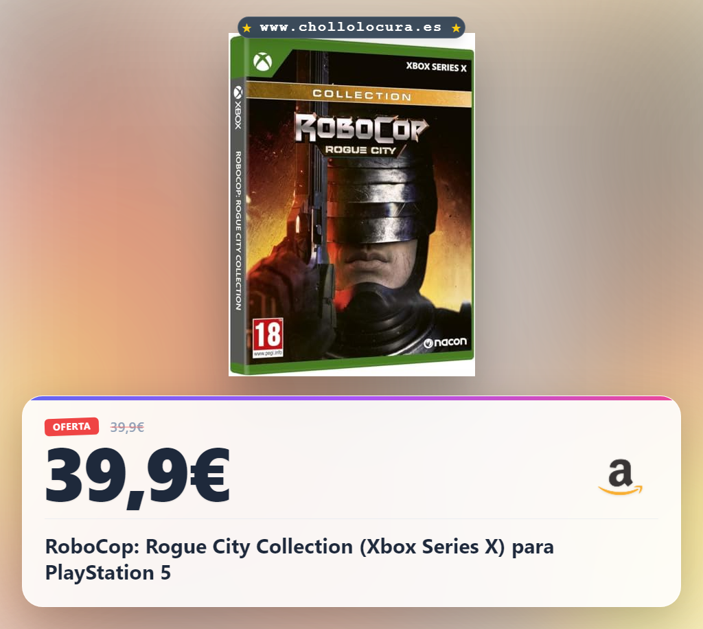 RoboCop: Rogue City Collection (Xbox Series X) para PlayStation 5