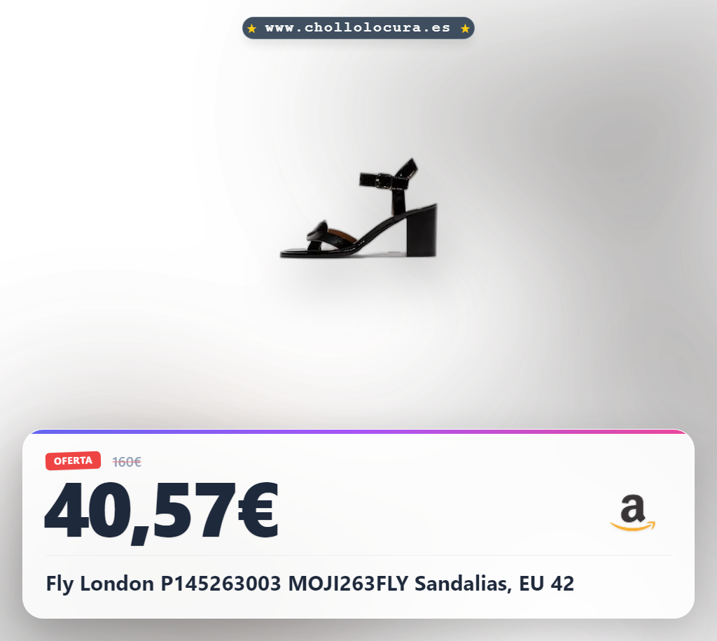 Encuentra las sandalias clásicas Fly London P145263003 MOJI263FLY en talla EU 42: ¡Oferta histórica al mejor precio!