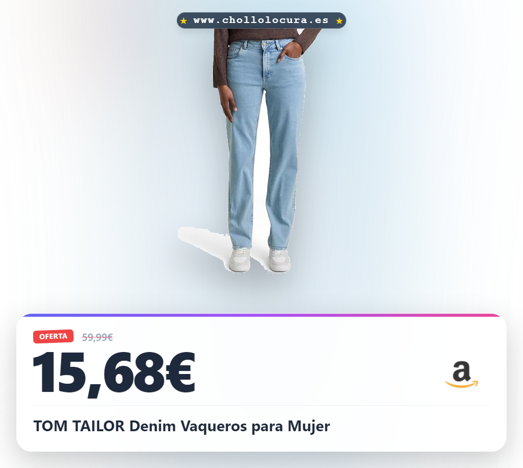 TOM TAILOR Denim Vaqueros para Mujer