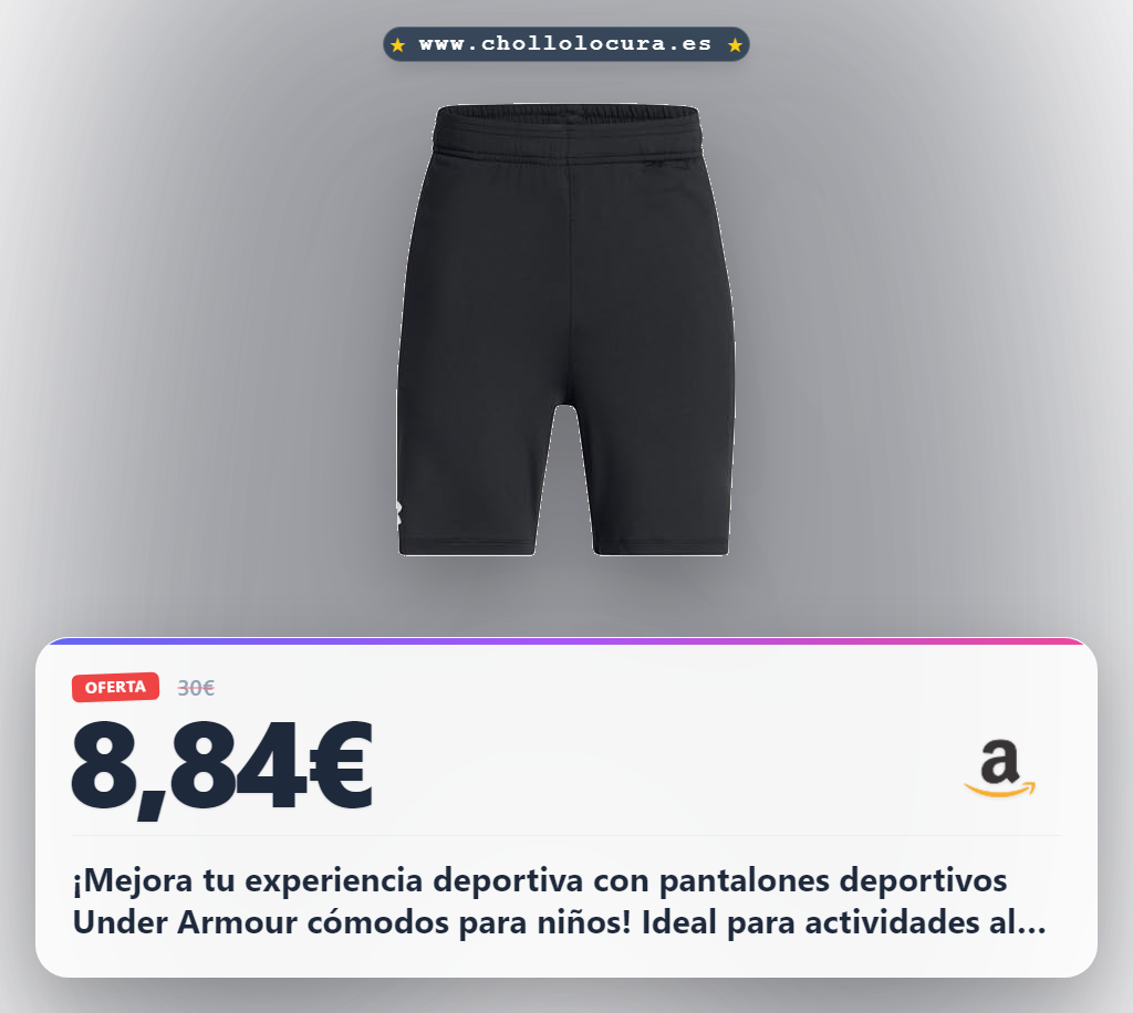 ¡Mejora tu experiencia deportiva con pantalones deportivos Under Armour cómodos para niños!