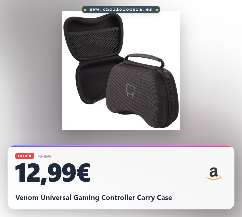 Venom Universal Gaming Controller Carry Case