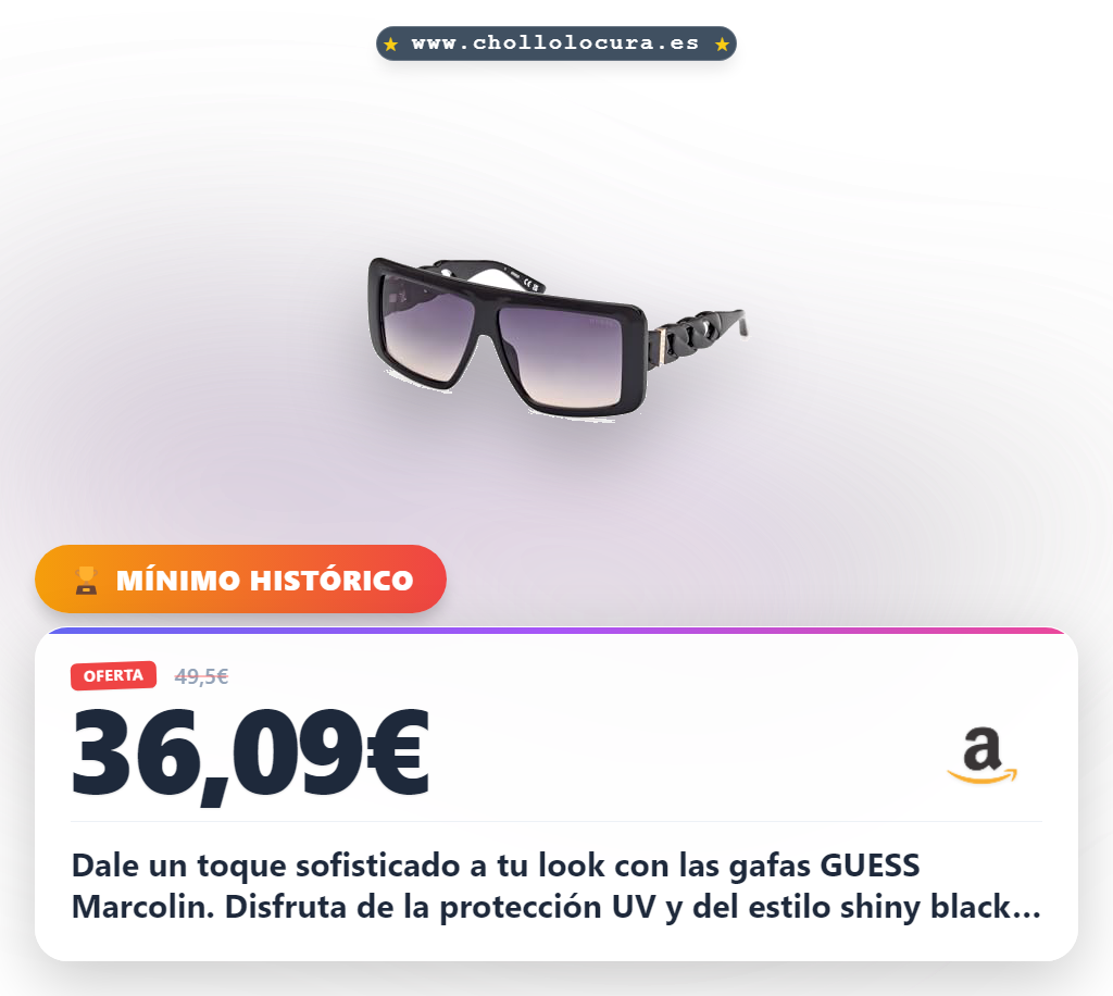 Adquiere las gafas GUESS MARCOLIN GU00109 para mujeres en shiny black al mejor precio del mercado.