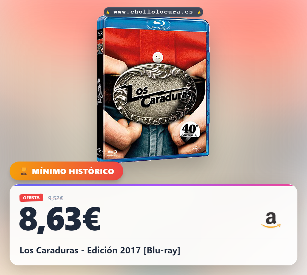 Los Caraduras - Edición 2017 [Blu-ray]