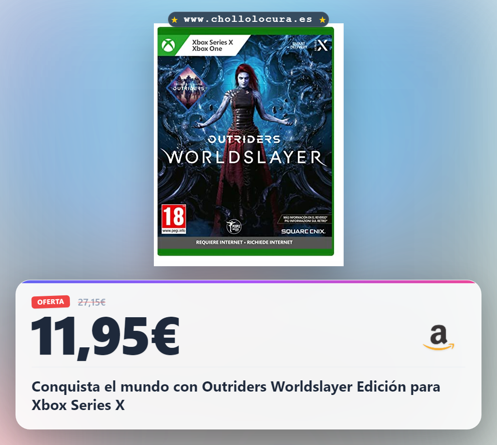 Conquista el mundo con Outriders Worldslayer Edición para Xbox Series X