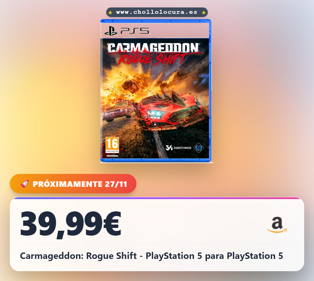 Carmageddon: Rogue Shift - PlayStation 5 para PlayStation 5