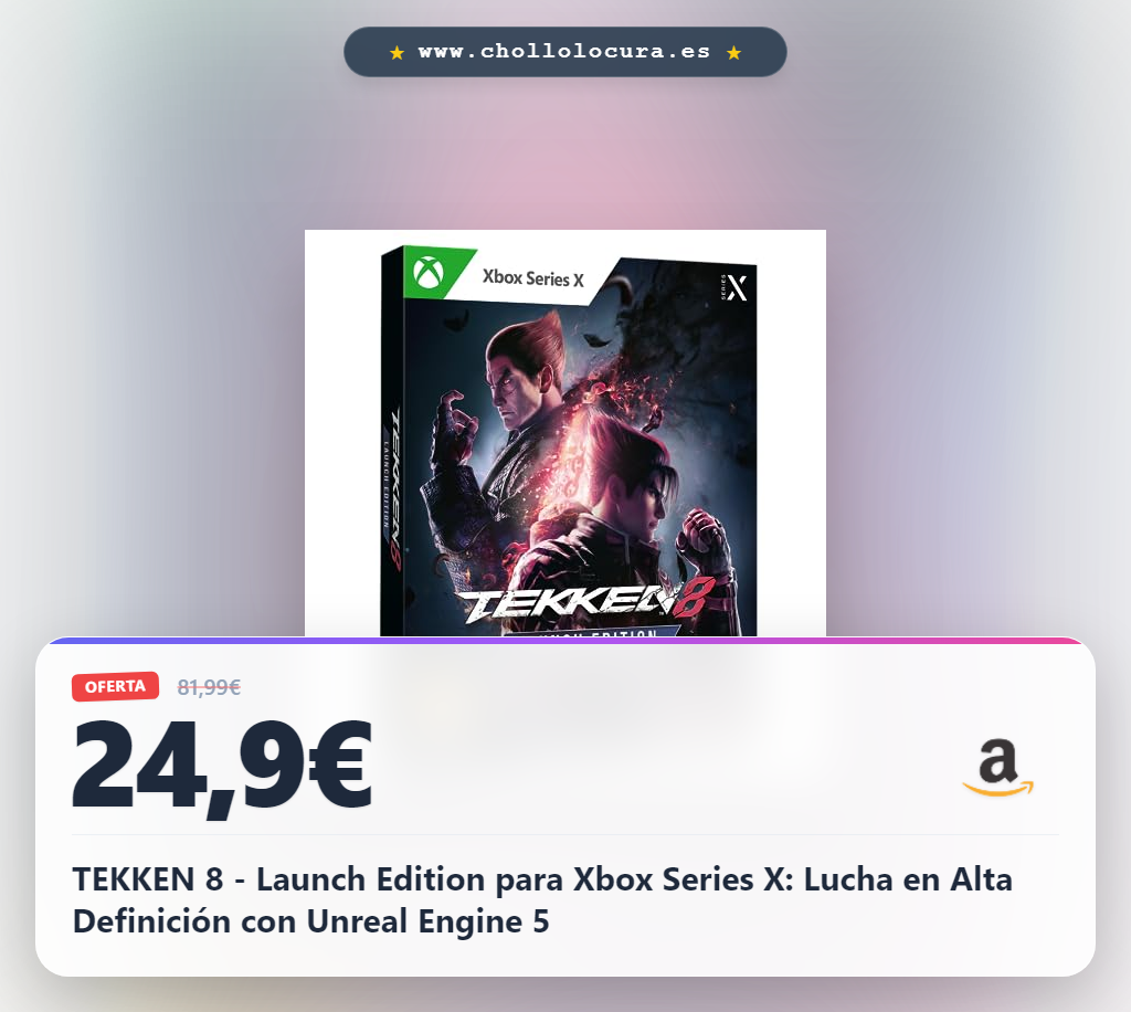 TEKKEN 8 - Launch Edition para Xbox Series X: Lucha en Alta Definición con Unreal Engine 5