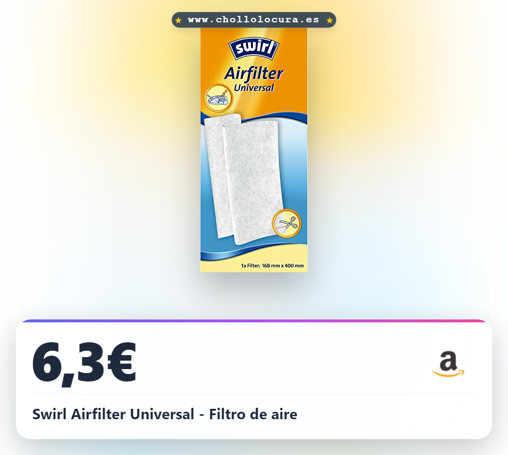 Swirl Airfilter Universal - Filtro de aire