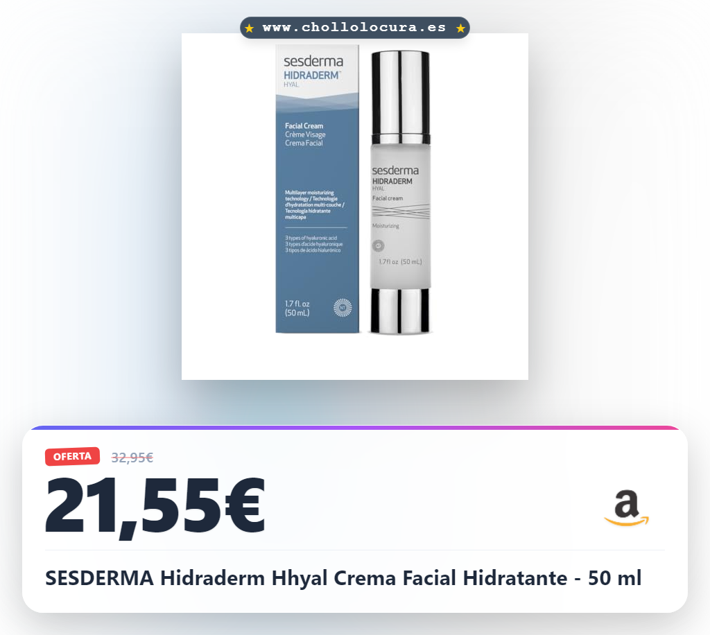 SESDERMA Hidraderm Hhyal Crema Facial Hidratante - 50 ml