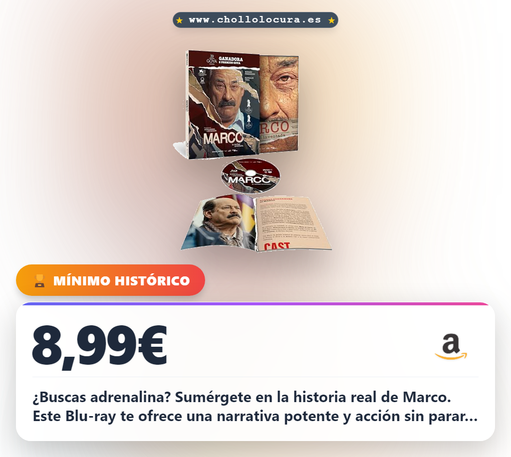 Encuentra Marco Blu-ray: la historia real más emocionante y acción sin parar al mejor precio