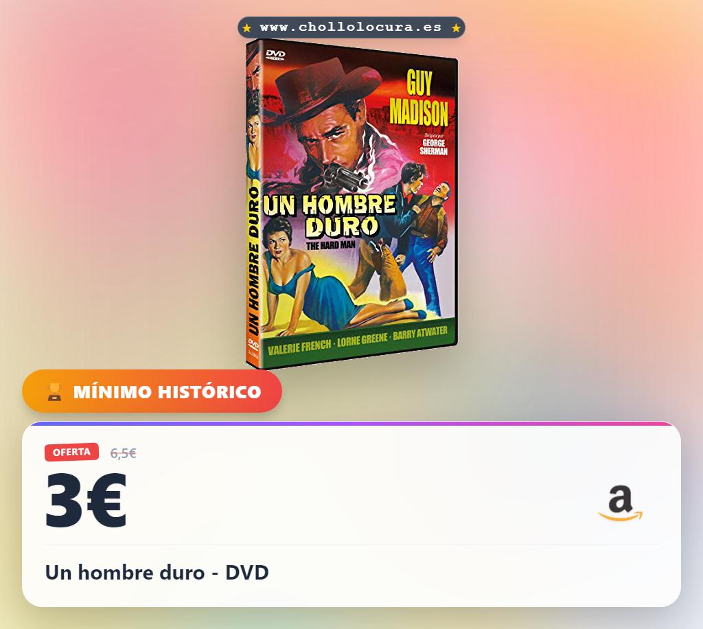 Un hombre duro - DVD