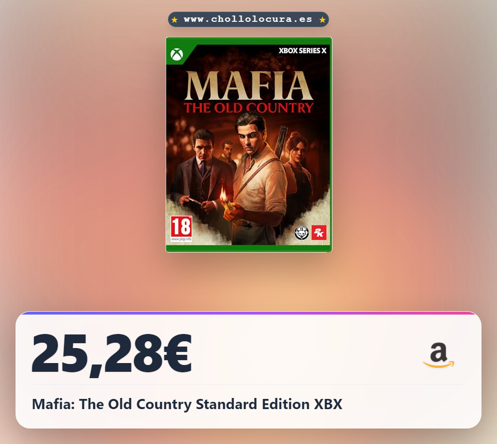 Mafia: The Old Country Standard Edition XBX