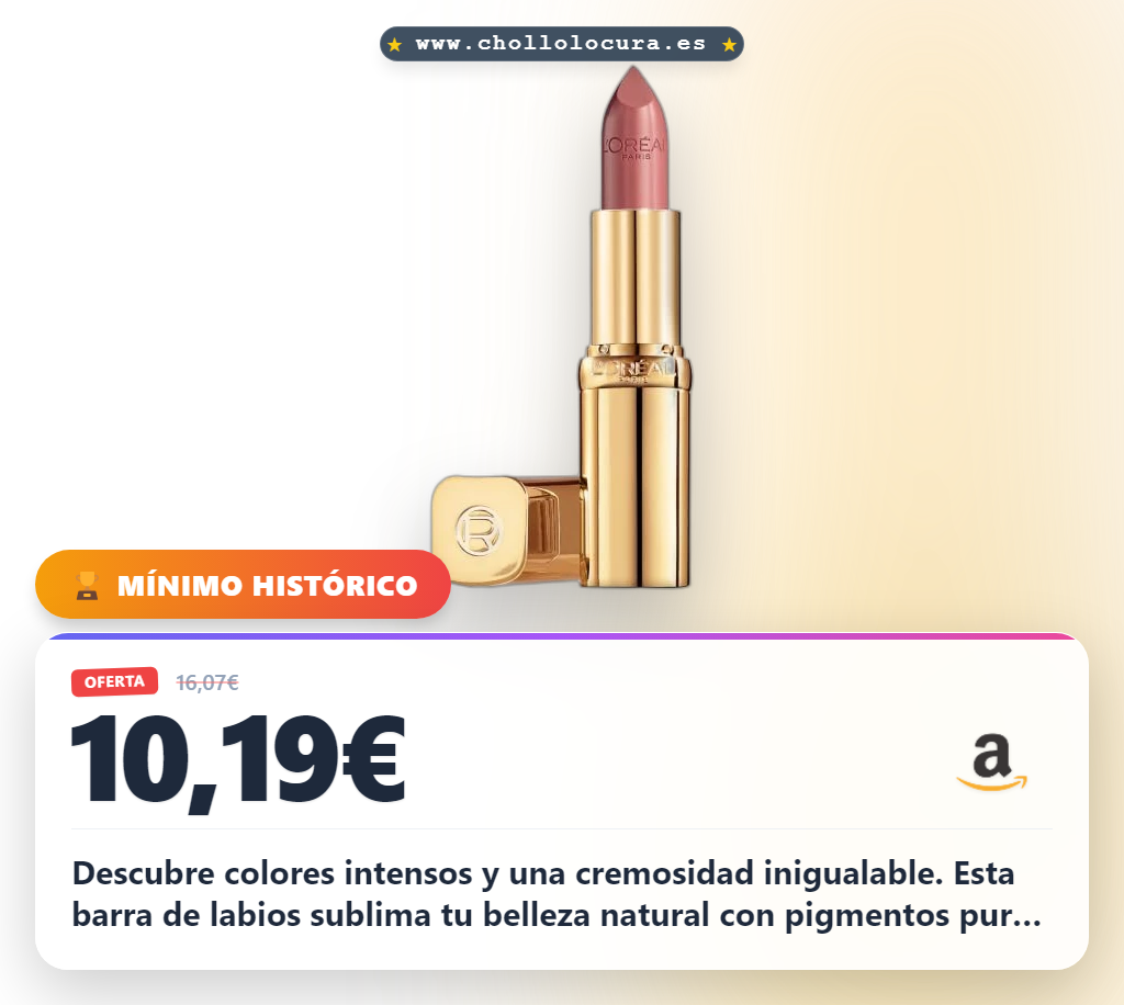 Descubre colores intensos y una cremosidad inigualable. Esta barra de labios sublima tu belleza natural con pigmentos puros y aceites preciosos. Encuentra el tono perfecto para todas las pieles, realzando tu boca con un brillo hermoso.