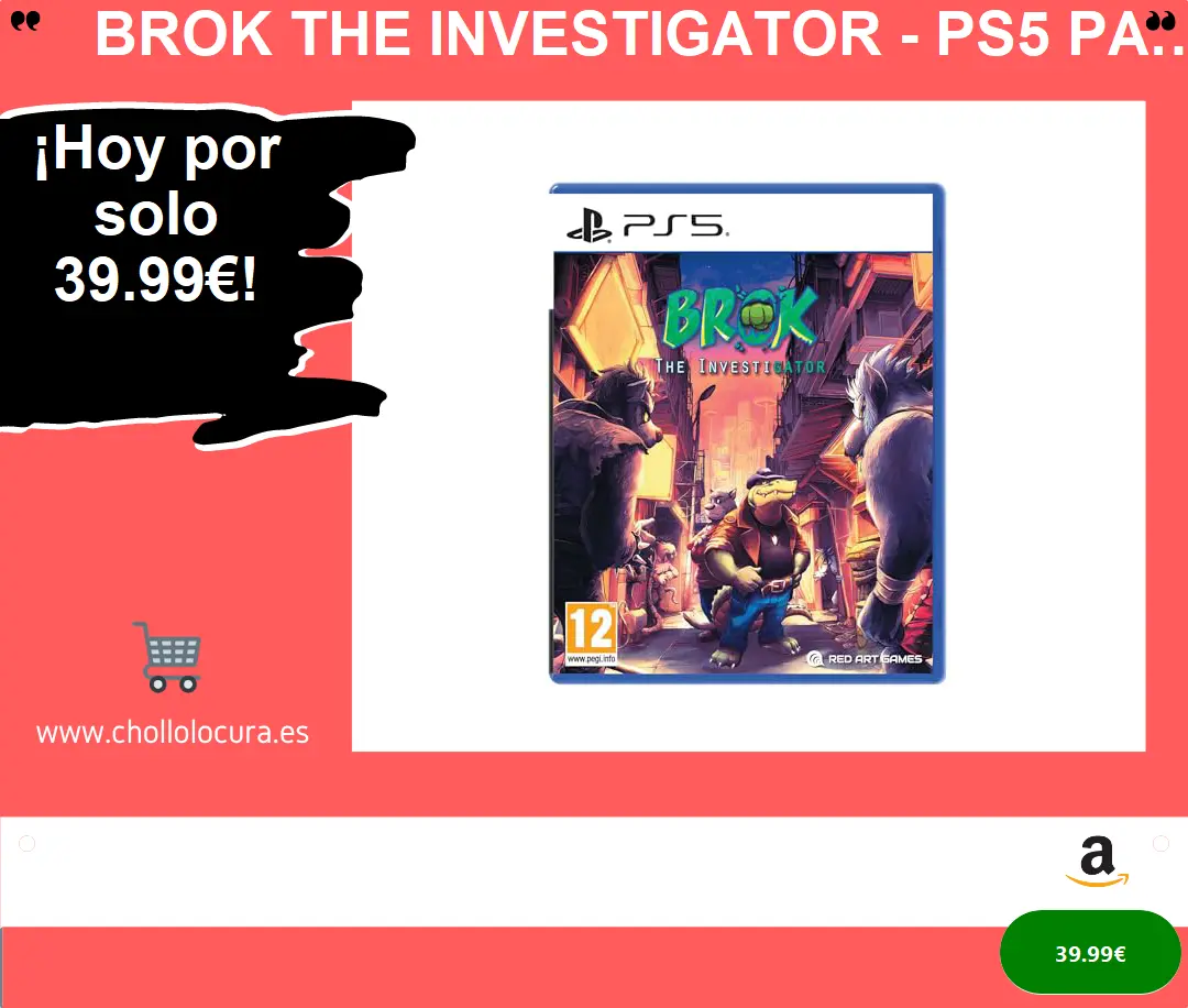 BROK The InvestiGator - PS5 para PlayStation 5