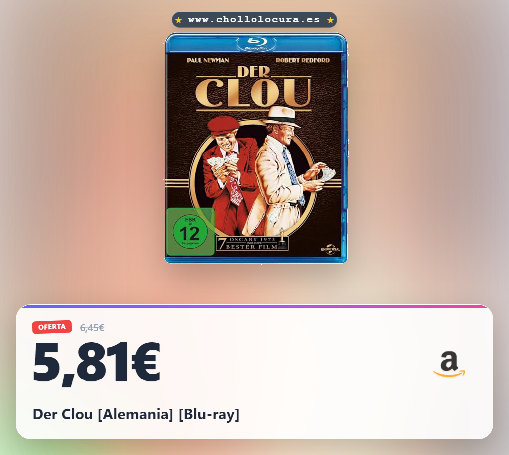 Der Clou [Alemania] [Blu-ray]