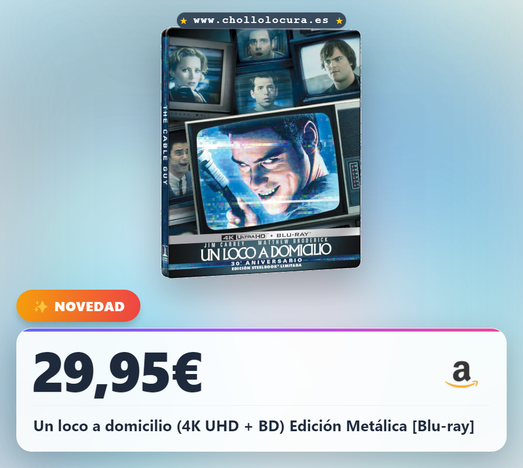 Un loco a domicilio (4K UHD + BD) Edición Metálica [Blu-ray]