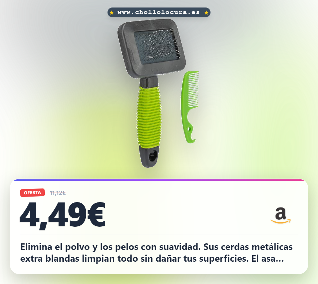 Aprovecha la Trixie Carda Roedores para pequeños mamíferos con cerdas metálicas extra blandas y agarre antideslizante.