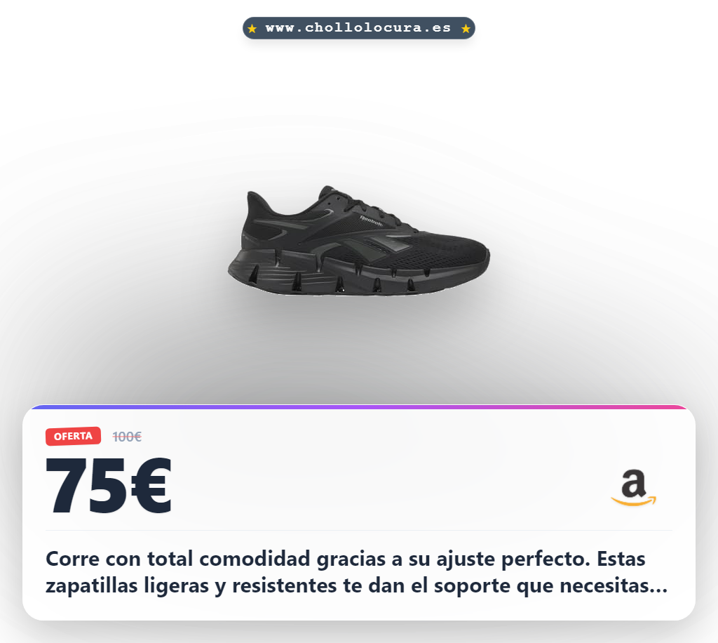 Corre con total comodidad gracias a su ajuste perfecto. Estas zapatillas ligeras y resistentes te dan el soporte que necesitas para tus entrenamientos. Disfruta del diseño distintivo de Reebok Core Black y siente la calidad que mereces.