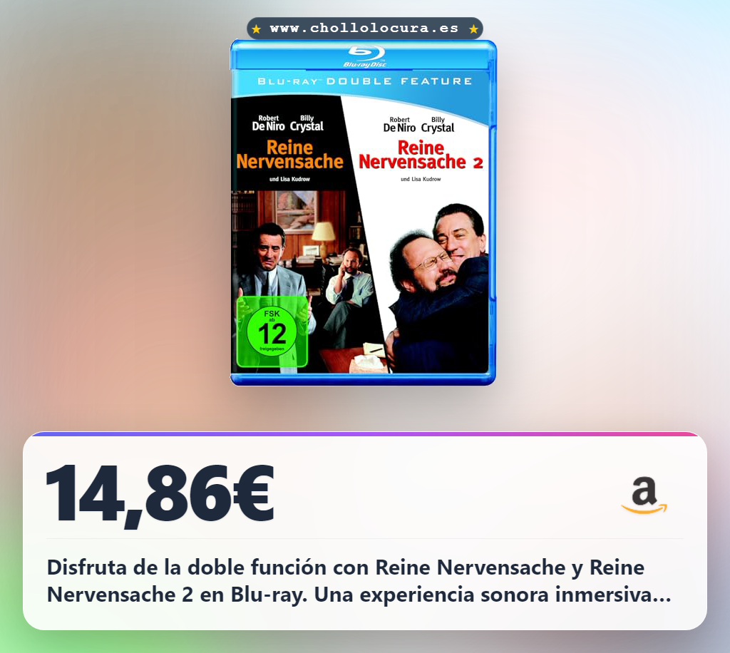 Aprovecha Reine Nervensache & Reine Nervensache 2 en Blu-ray con doble formato sin audio ni subtítulos