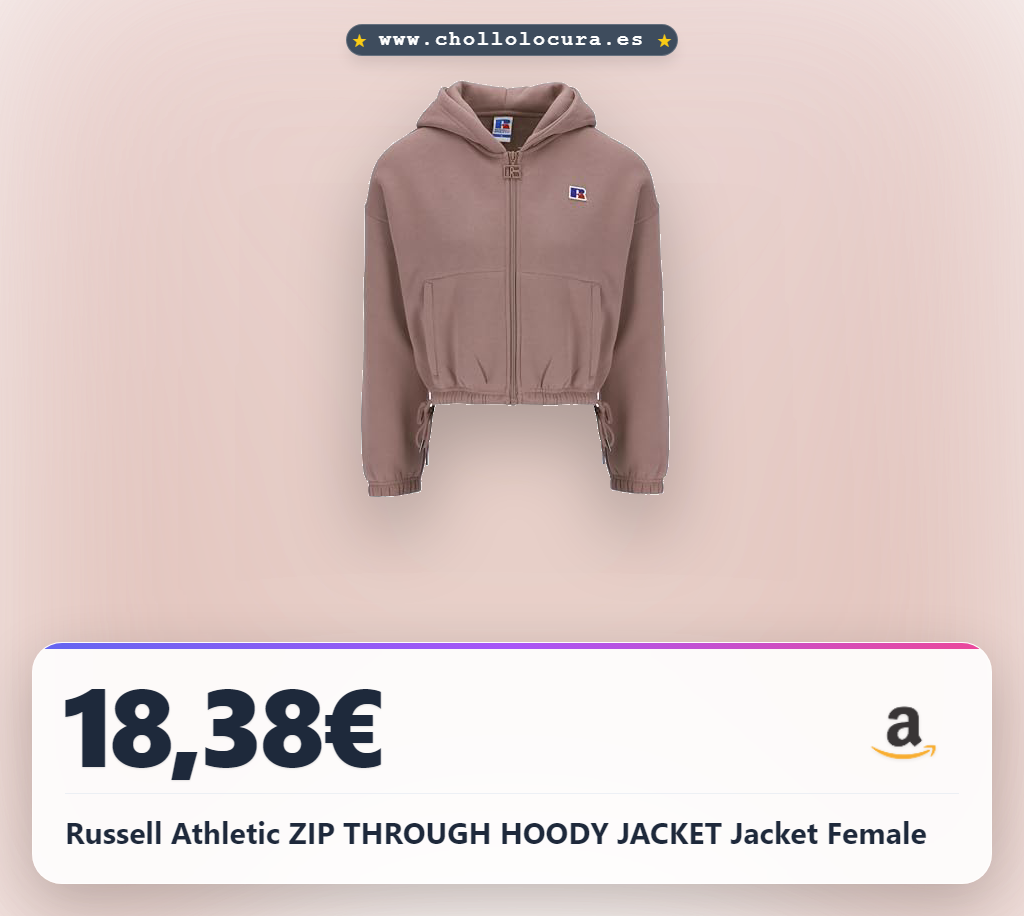 Russell Athletic ZIP THROUGH HOODY JACKET Jacket Female