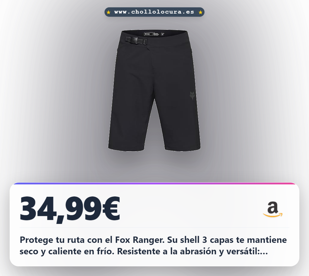Disfruta del Abrigo Fox Racing Softshell Off Road unisex, resistente al agua y viento, al mejor precio