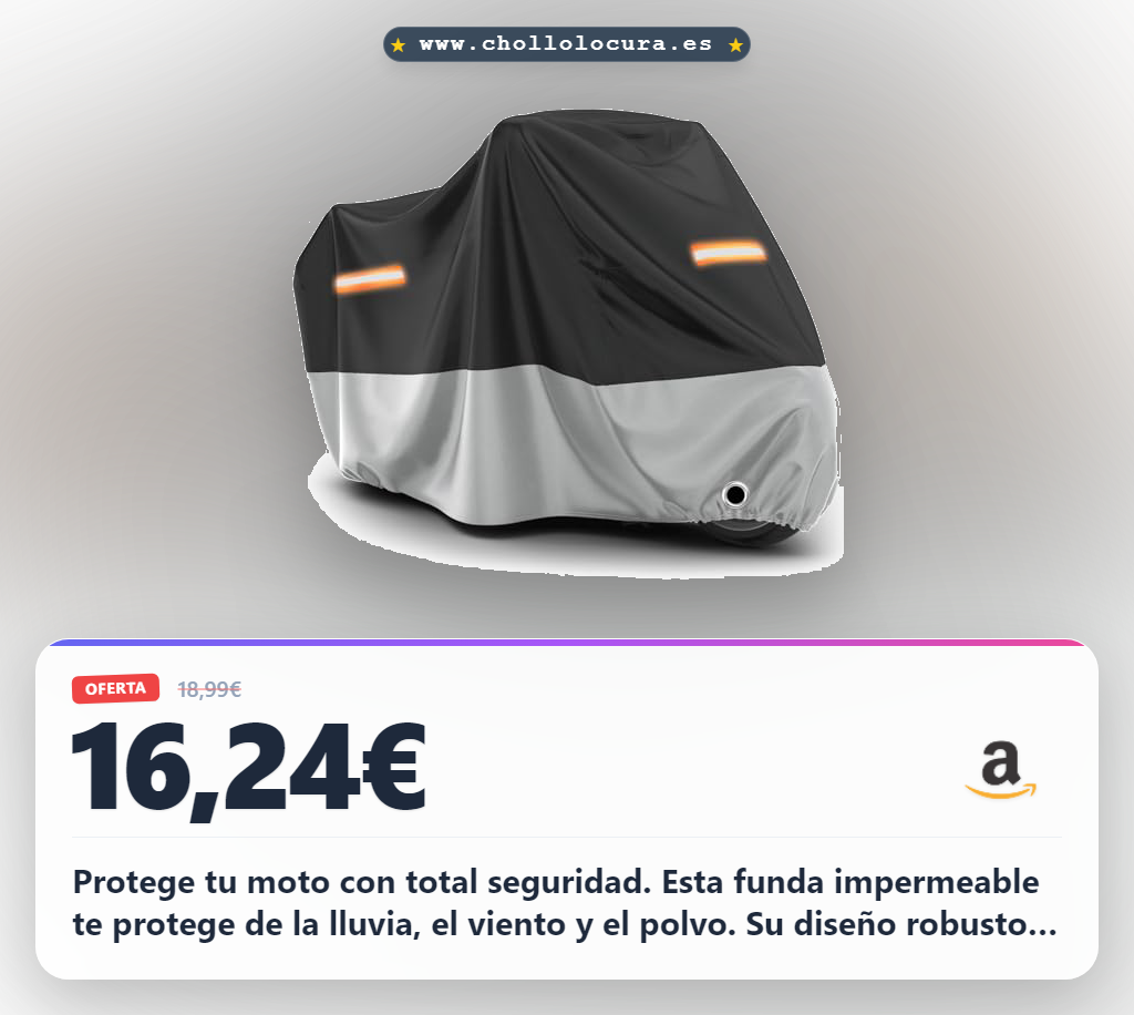 Aprovecha esta funda moto Favoto XL impermeable exterior interior para todas las estaciones al mejor precio