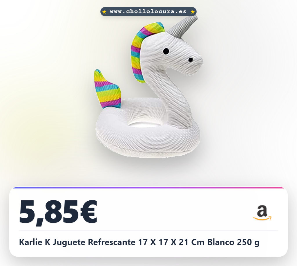 Consigue este Juguete Refrescante Karlie K para perros resistente y llamativo al mejor precio del mercado