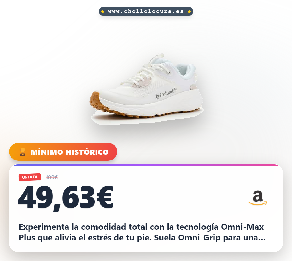 Aprovecha estos tenis de invierno Columbia Terrastride CRZ para mujer con máxima comodidad y agarre Omni-Grip en oferta