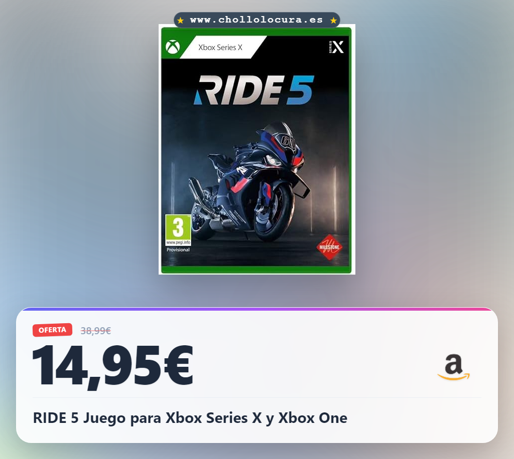 RIDE 5 Juego para Xbox Series X y Xbox One