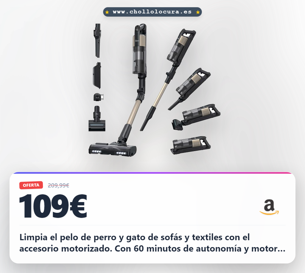 Aprovecha la aspiradora sin cable Hoover HF3 Core Pet Flexi para limpiar eficazmente a tu perro y gato al mejor precio