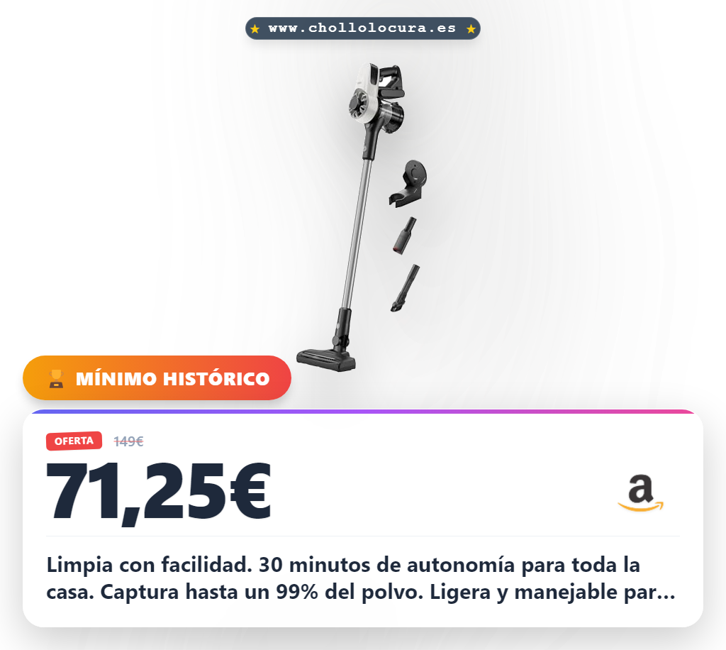 AEG AP31CB18IW Aspiradora Sin Cable, 18 V, Autonomía de 30 min, Limpieza Sensilla y Flexible, Tecnología Ciclónica, Filtros Lavables, Depósito de 0,5 L, Incluye 3 Accesorios, Color Blanco