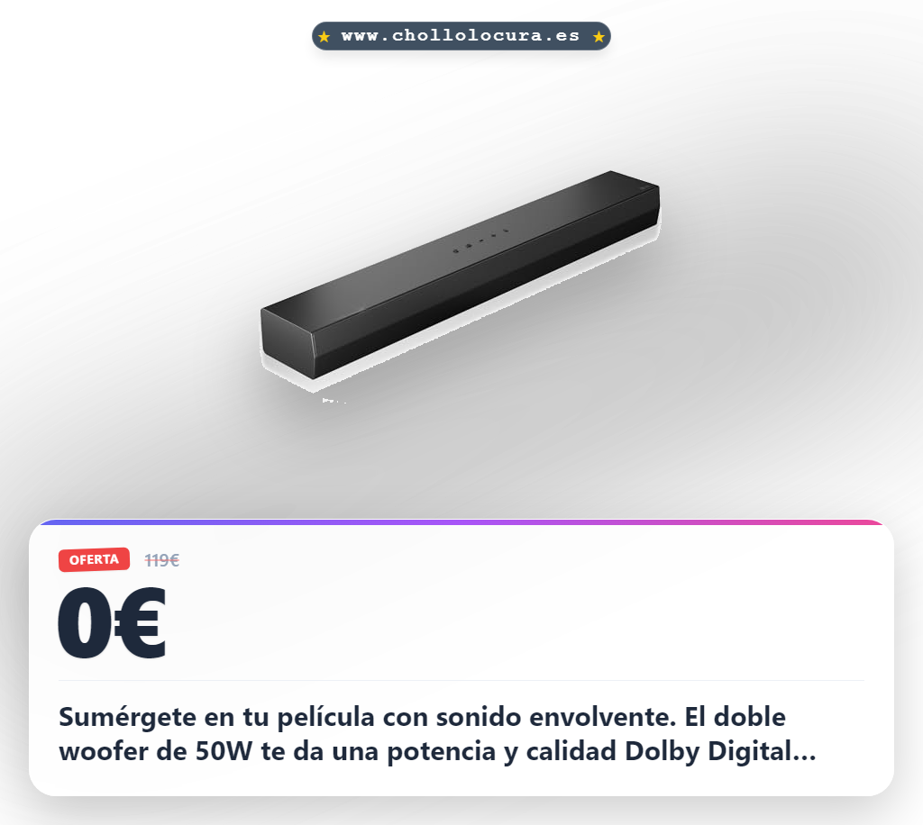 Aprovecha la barra de sonido LG S20A con doble woofer y sonido envolvente Dolby Digital DTS. Disfruta de la inteligencia artificial.