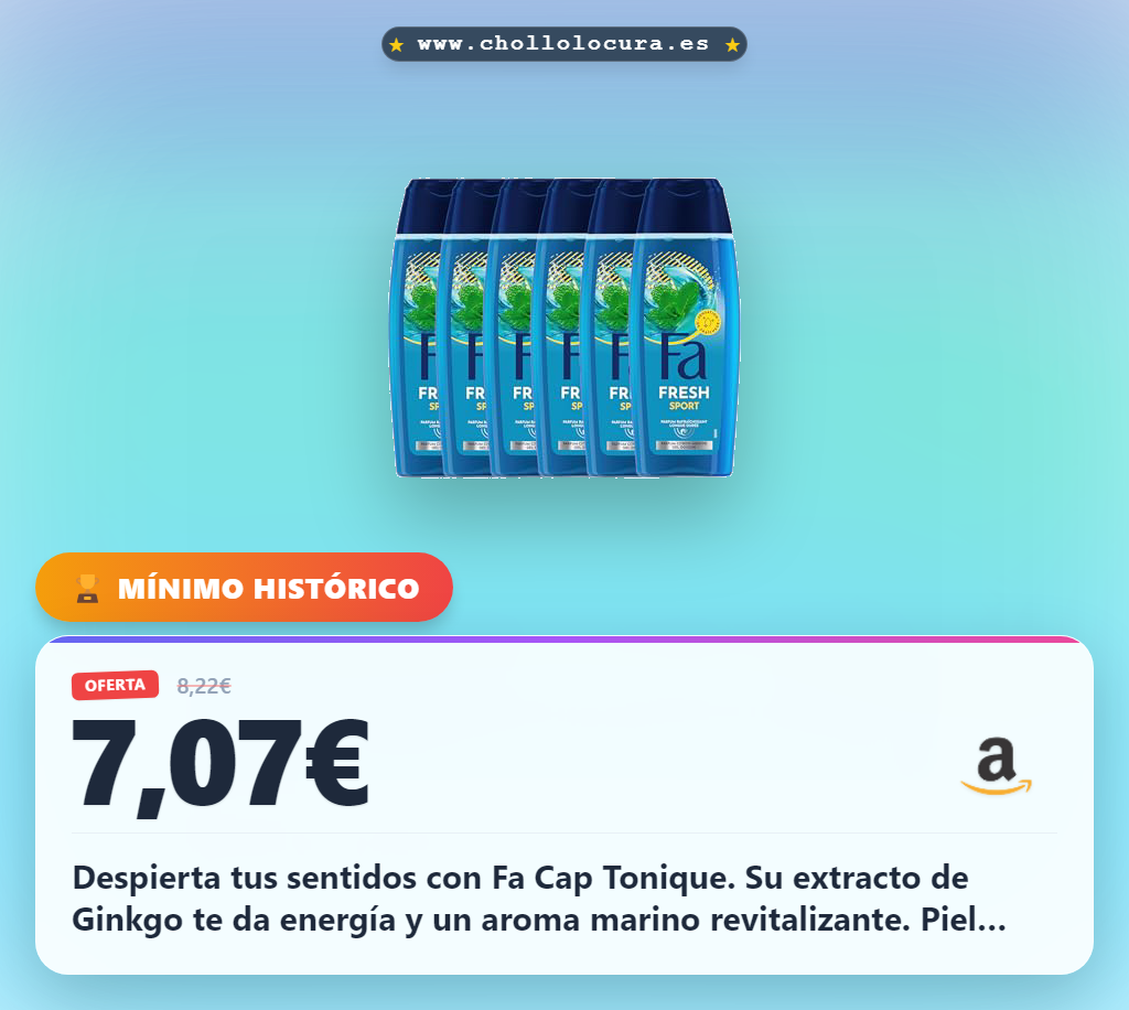 Despierta tus sentidos con Fa Cap Tonique. Su extracto de Ginkgo te da energía y un aroma marino revitalizante. Piel equilibrada gracias a su pH neutro. Una experiencia energizante para ti.