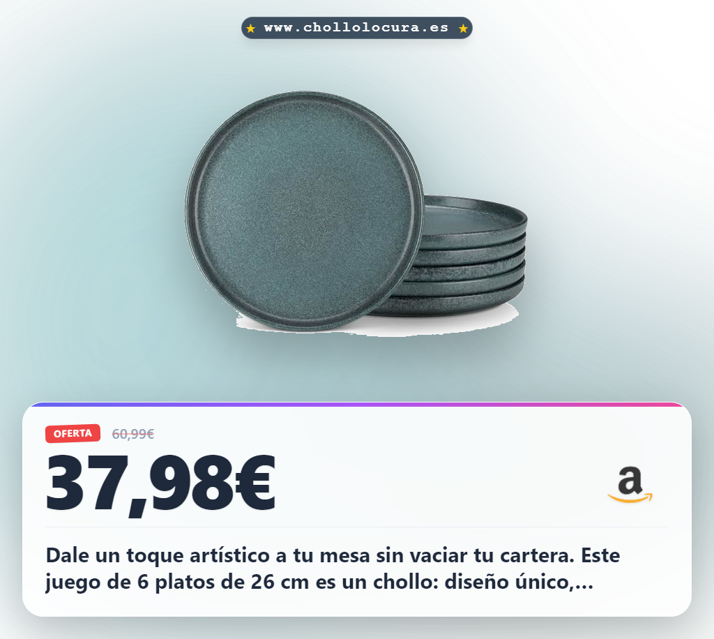 Logra adquirir el juego de platos Vancasso ZERMATT para 6 personas con diseño artístico en oferta al mejor precio
