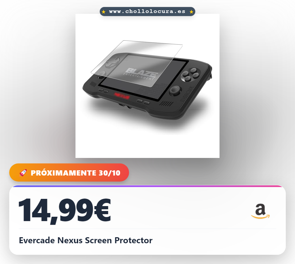 Evercade Nexus Screen Protector