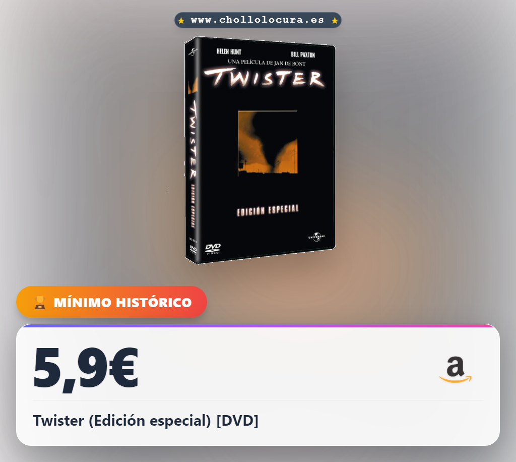 Twister (Edición especial) [DVD]