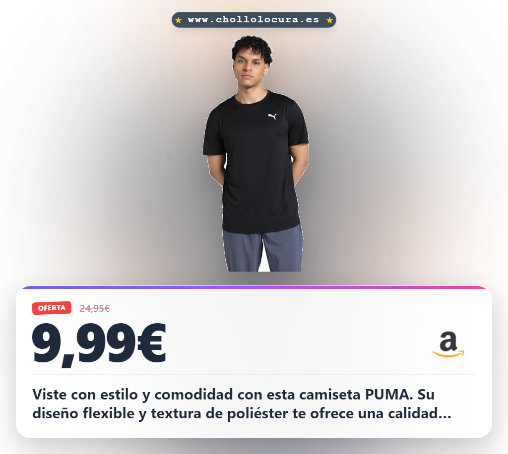 Aprovecha la Camiseta Unisex M PUMA Tad Essential con textura de poliéster al mejor precio del mercado