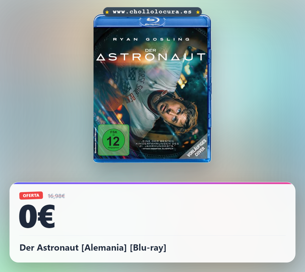 Der Astronaut [Alemania] [Blu-ray]