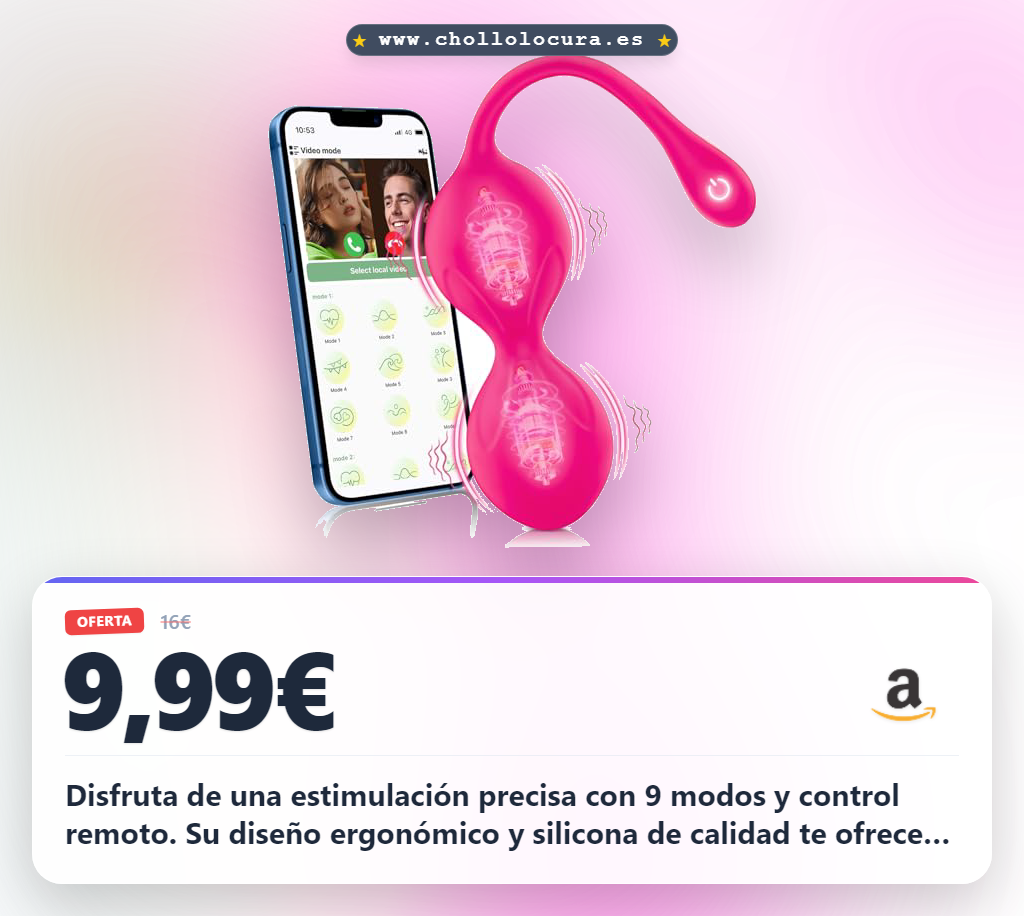 Aprovecha este vibrador mujer con 9 modos y control remoto. Disfruta de una vibración intensa a precio de chollo