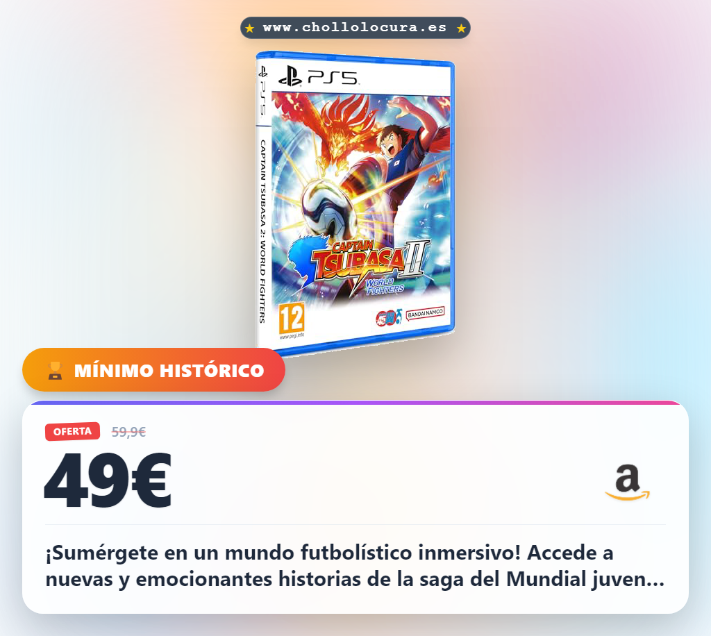 Aprovecha las nuevas historias de la saga Mundial juvenil Captain Tsubasa 2 para PS5 con jugabilidad mejorada