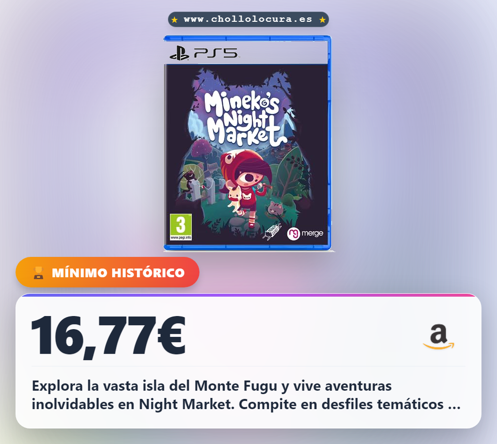 Aprovecha Mineko's Night Market para PlayStation 5: desfiles, acertijos y exploración en el Monte Fugu al mejor precio