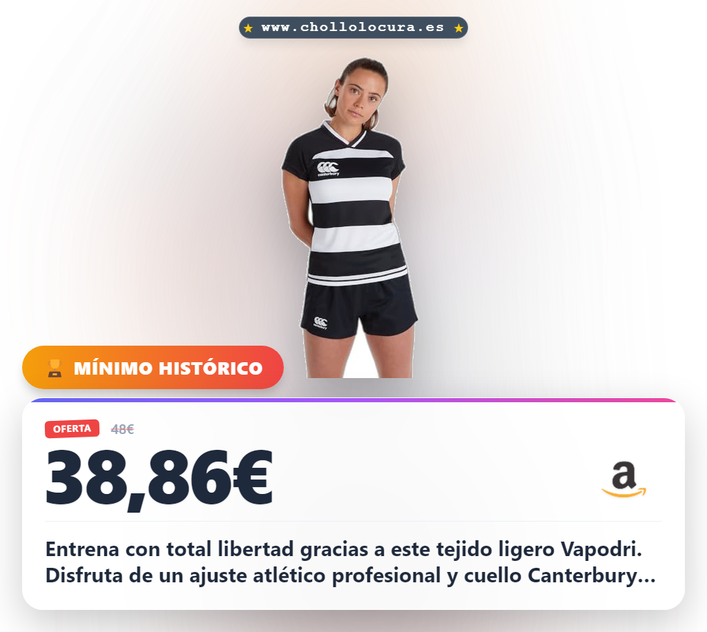 Adquiere la camiseta de rugby Canterbury Vapodri para mujer con cuello cuadrado y rendimiento al mejor precio