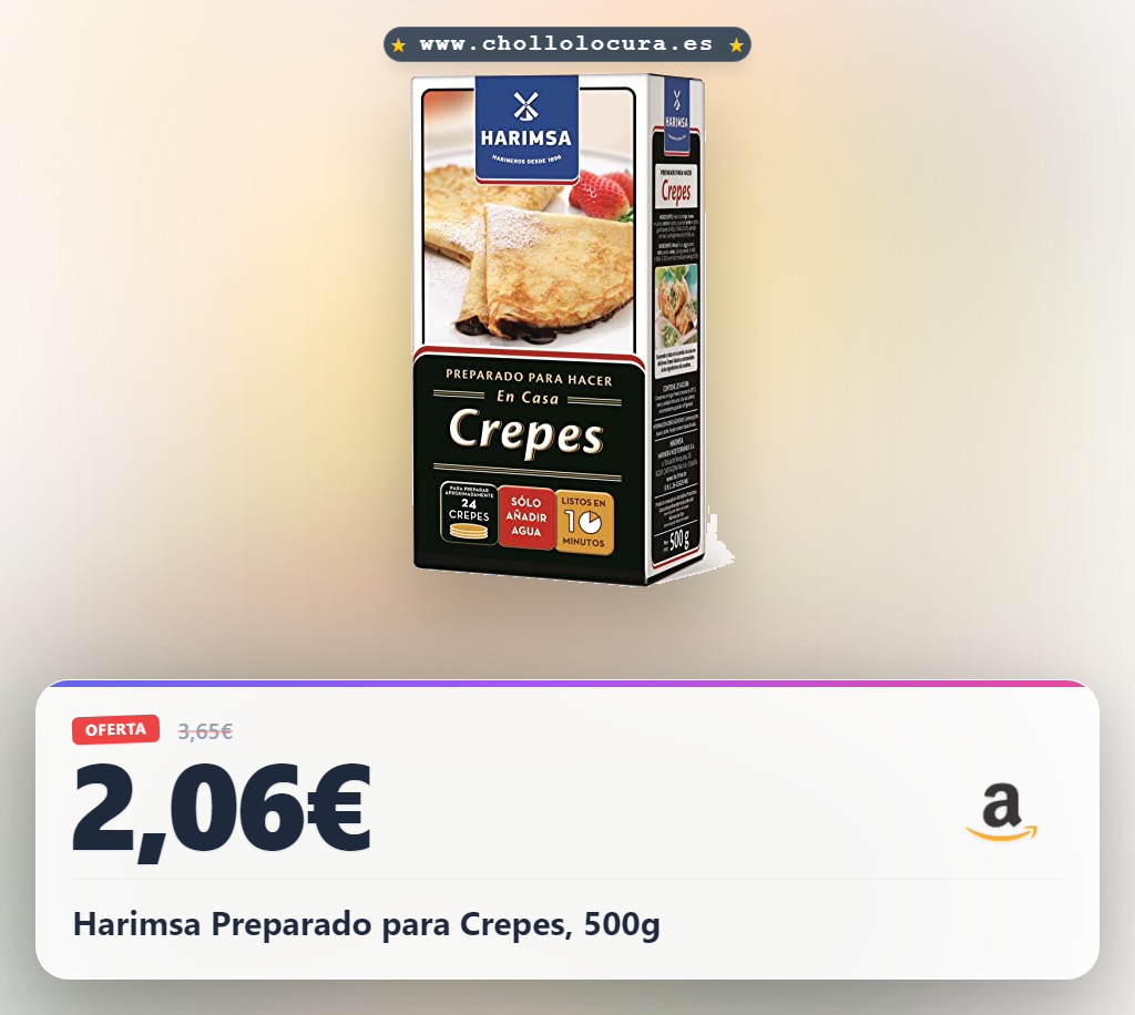 Harimsa Preparado para Crepes, 500g