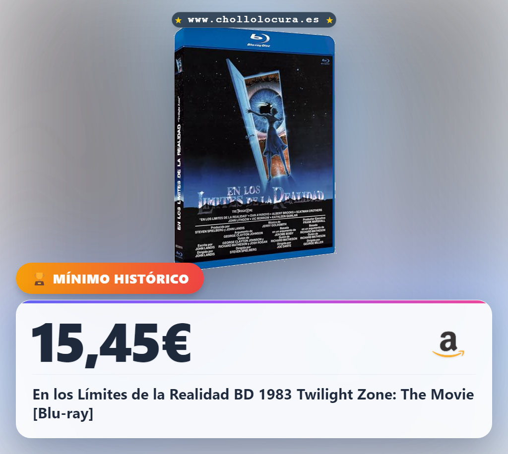 En los Límites de la Realidad BD 1983 Twilight Zone: The Movie [Blu-ray]